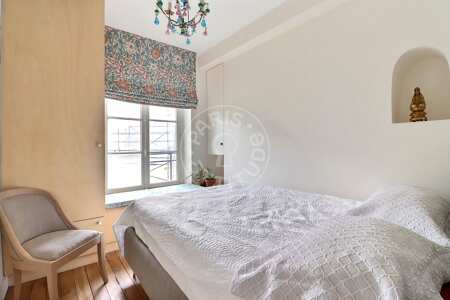Bedroom Furnished apartment - 27m²  - 1 bedroom - Opéra - Paris