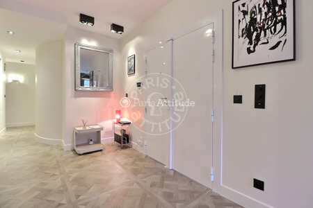 Entrée Appartement meublé - 160m²  - 3 chambres - Porte Maillot / Palais des Congrès - Paris