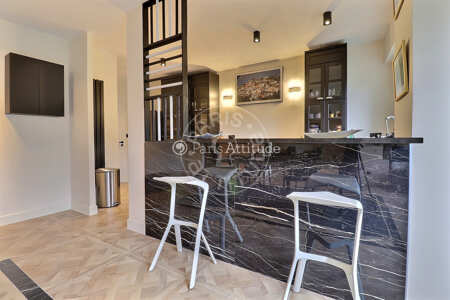 Cuisine Appartement meublé - 160m²  - 3 chambres - Porte Maillot / Palais des Congrès - Paris