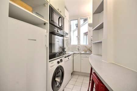 Kitchen Furnished apartment - 47m²  - 1 bedroom - Les Gobelins - Paris
