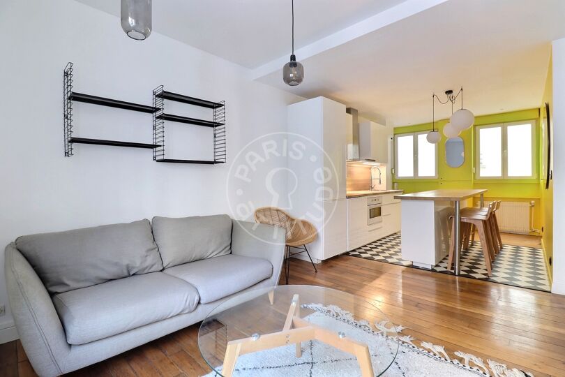 2 locali arredato - Parigi 75018 - 15486