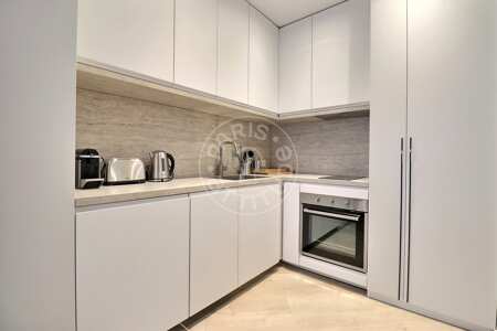 Cozinha Quitinete mobilado - 24m²  - Alma-Marceau - Paris