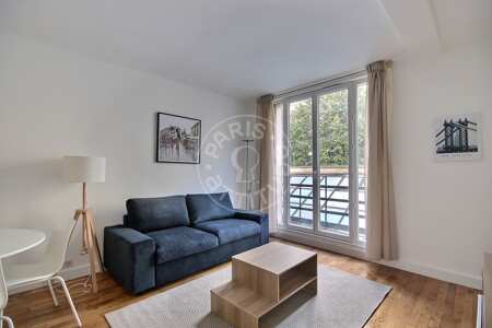 Wohnzimmer Möblierte wohnung - 40m²  - 1 Zimmer - Porte de Champerret - Paris