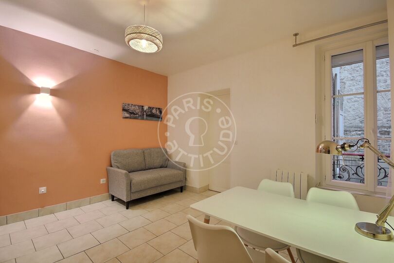 Furnished 1 bedroom - Paris 75018 - 15493