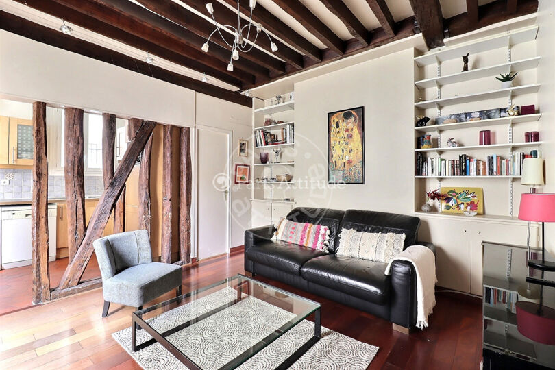 1 chambre meublé - Paris 75003 - 15497