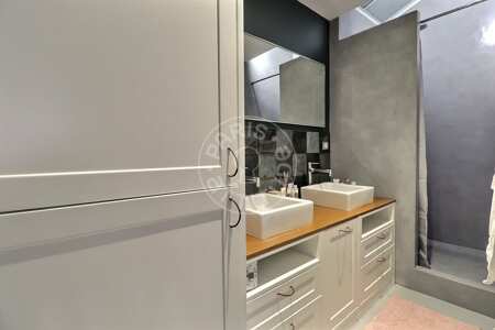 Bagno Appartamento arredato - 67m²  - 2 locali - Notre-Dame de Lorette - Parigi