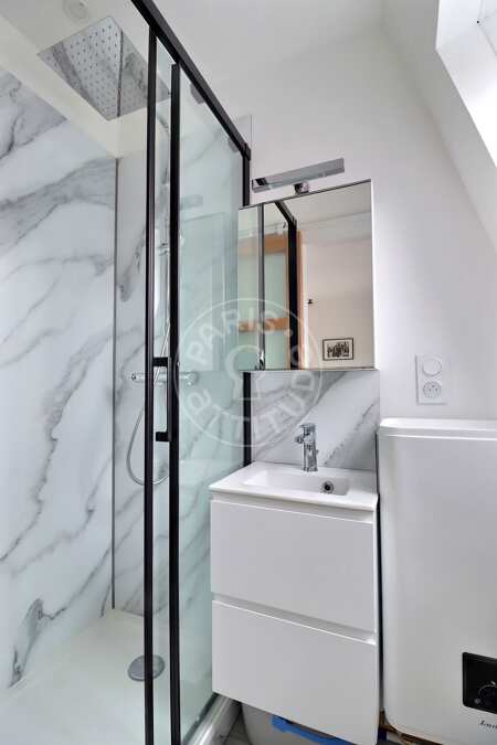 Bagno Monolocale arredato - 13m²  - Marx Dormoy - Parigi