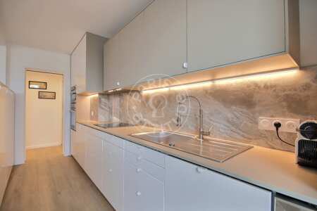 Küche Möblierte wohnung - 92m²  - 3 Zimmer - Porte/Quai d'Ivry - Paris