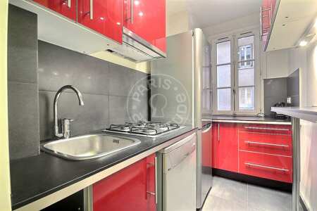 Küche Möblierte wohnung - 31m²  - 1 Zimmer - Boulogne-Billancourt
