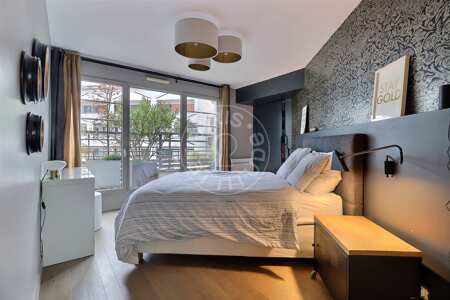 Camera da letto Duplex arredato - 146m²  - 5 locali e più - Tolbiac - Parigi