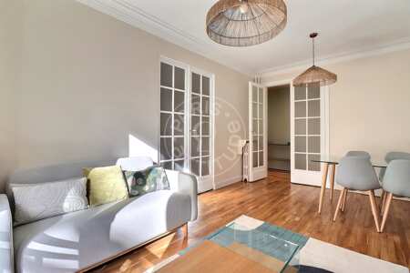 Sala Apartamento mobilado - 55m²  - 2 quartos - Alésia - Paris
