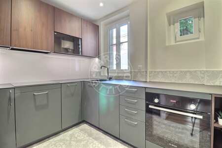Cozinha Apartamento mobilado - 55m²  - 2 quartos - Alésia - Paris