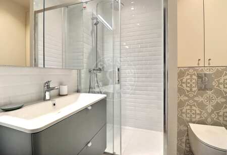 Casa de banho Apartamento mobilado - 55m²  - 2 quartos - Alésia - Paris