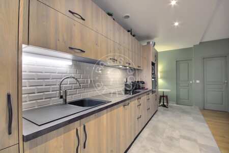 Cocina Piso amueblado - 56m²  - 2 dormitorios - Bibliothèque François Mitterrand - París