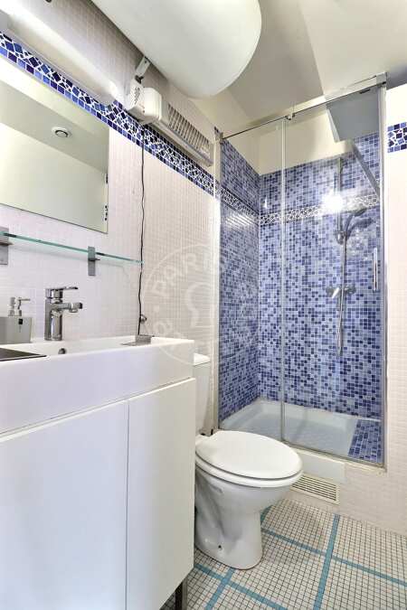 Casa de banho Apartamento mobilado - 29m²  - 1 quarto - Motte-Piquet Grenelle - Paris