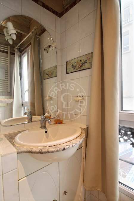 Baño Estudio amueblado - 20m²  - Ile Saint-Louis - París