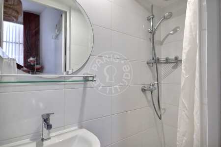 Bagno Monolocale arredato - 17m²  - Latin / Saint-Michel - Parigi