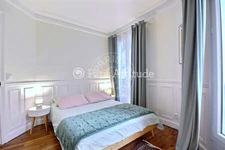 Bedroom Furnished apartment - 34m²  - 1 bedroom - Oberkampf - Paris