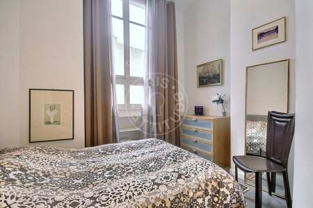Camera da letto Appartamento arredato - 55m²  - 1 locale - Rue de la Pompe - Parigi