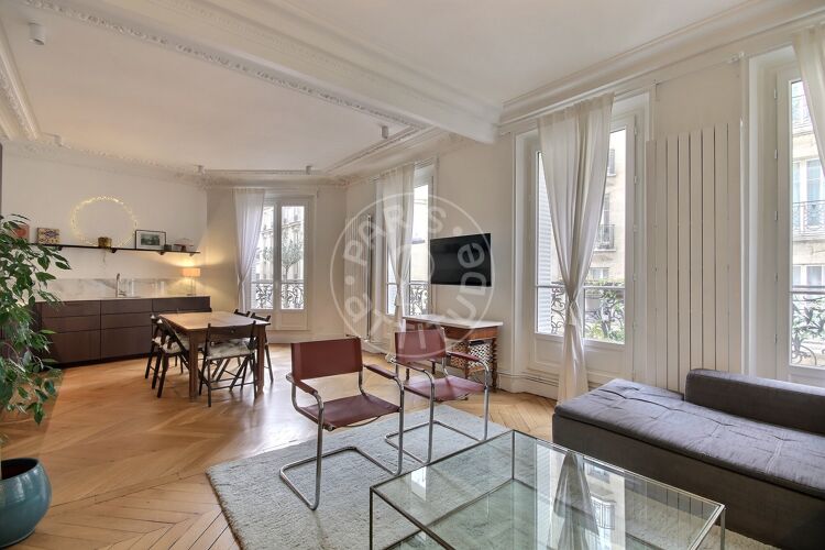 Salon - 3 chambres meublé - Paris 75015 - 15527