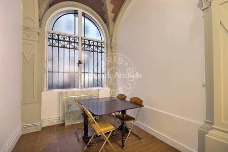 Salle à manger Appartement meublé - 45m²  - 1 chambre - Pereire - Paris
