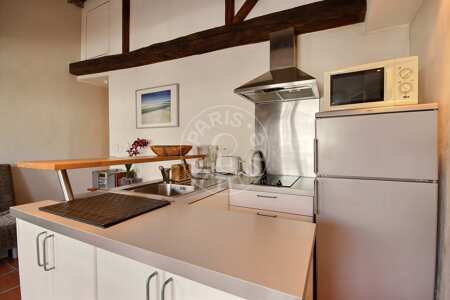 Cozinha Apartamento mobilado - 35m²  - 1 quarto - Châtelet - Paris