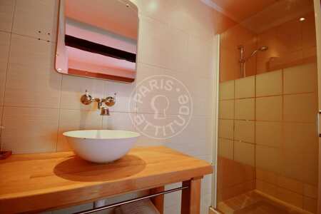 Casa de banho Apartamento mobilado - 35m²  - 1 quarto - Châtelet - Paris
