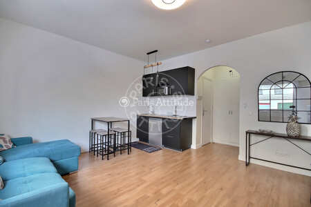 Salotto Appartamento arredato - 33m² - 1 locale - Levallois-Perret