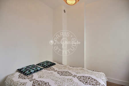 Camera da letto Appartamento arredato - 33m² - 1 locale - Levallois-Perret