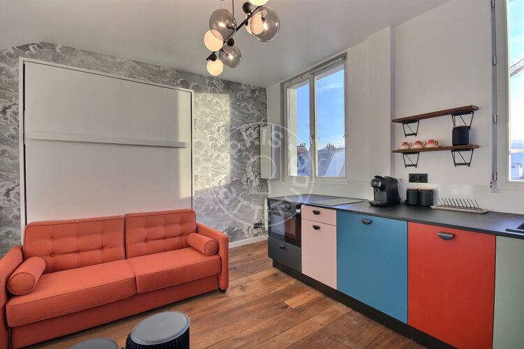 Salon - Studio meublé - Paris 75008 - 16543