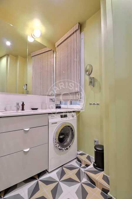 Bagno Appartamento arredato - 50m²  - 1 locale - Alésia - Parigi