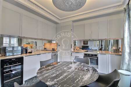 Cucina Appartamento arredato - 107m²  - 3 locali - Musée d'Orsay - Parigi