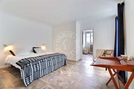 Dormitorio Piso amueblado - 94m²  - 1 dormitorio - Pyramides / Palais Royal - París