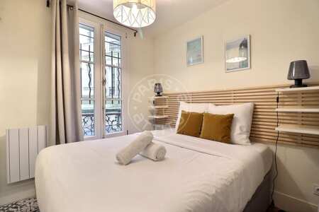 Schlafzimmer Möblierte wohnung - 29m²  - 1 Zimmer - Batignolles - Paris