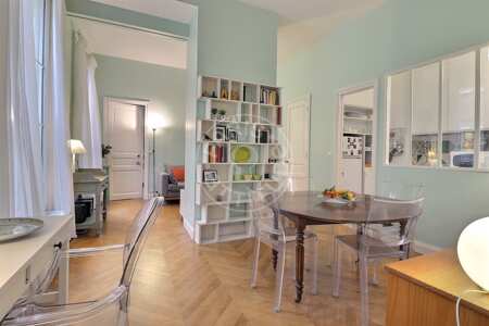 Esszimmer Möblierte wohnung - 55m²  - 1 Zimmer - Saint-Paul - Paris