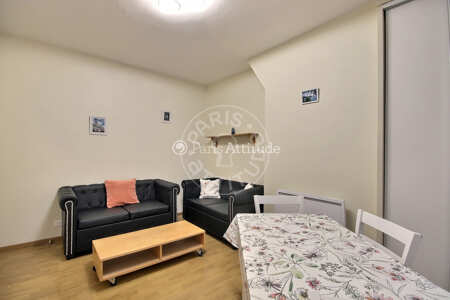 Sala Apartamento mobilado - 31m² - 1 quarto - Gare de l'Est / Gare du Nord - Paris