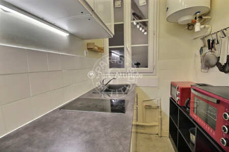 Cozinha Apartamento mobilado - 31m² - 1 quarto - Gare de l'Est / Gare du Nord - Paris