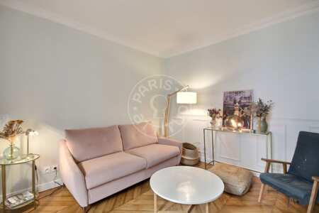Sala Apartamento mobilado - 46m²  - 1 quarto - Faubourg Saint-Martin - Paris