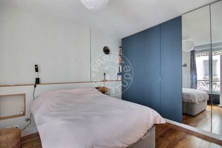Quarto Apartamento mobilado - 46m²  - 1 quarto - Faubourg Saint-Martin - Paris