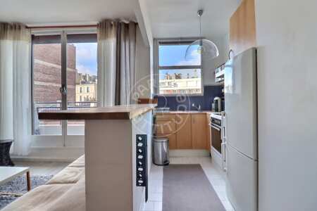 Kitchen Furnished studio alcove - 42m²  - Neuilly-sur-Seine