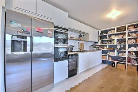 Küche Möblierte wohnung - 75m²  - 2 Zimmer - Belleville - Paris