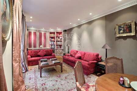 Salón Piso amueblado - 55m²  - 1 dormitorio - Saint-Germain - París