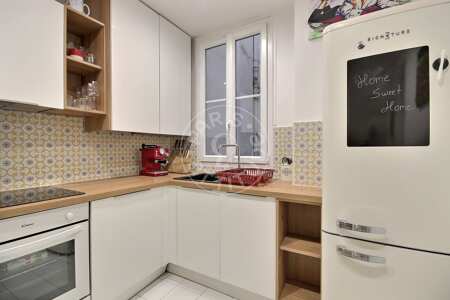 Cuisine Appartement meublé - 54m²  - 2 chambres - Port Royal / Raspail - Paris