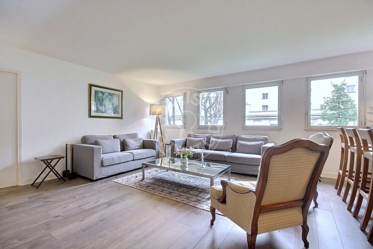 Wohnzimmer - Möblierte 2 Zimmer - Paris 75016 - 16583