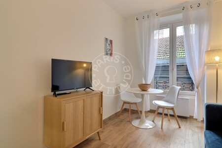 Salón Piso amueblado - 25m²  - 1 dormitorio - Charonne - París