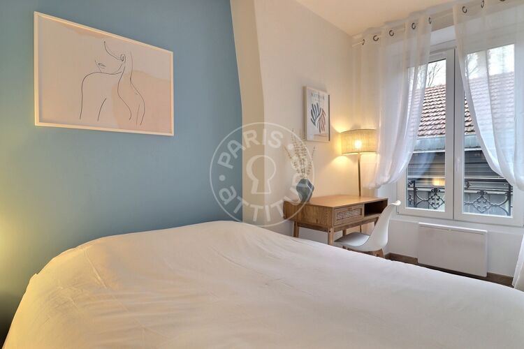 Bedroom - Furnished 1 bedroom - Paris 75011 - 16584
