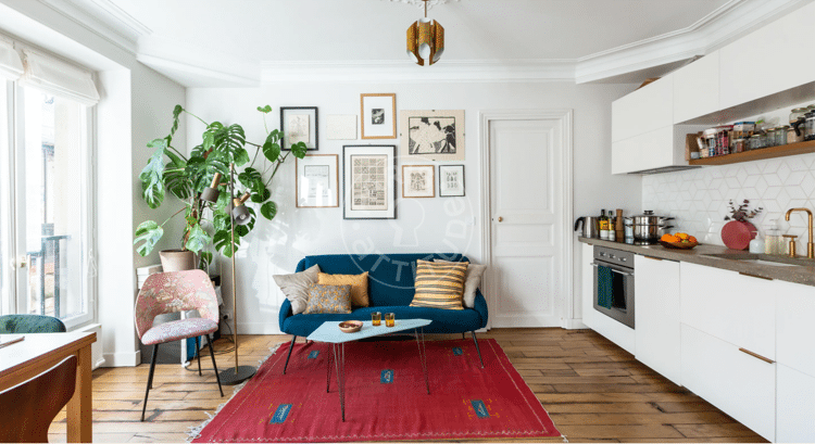 Sala - 1 quarto mobiliado - Paris 75011 - 16586