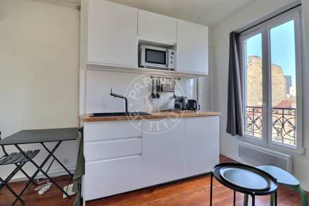 Küche Möblierte studio - 12m²  - Alésia - Paris