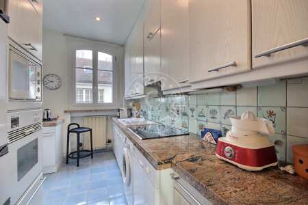 Cuisine Appartement meublé - 78m²  - 2 chambres - Montmartre / Place des Abbesses - Paris