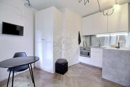Wohnzimmer Möblierte studio - 16m²  - Saint-Paul - Paris